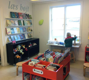 Legeområde på Beder bibliotek