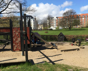 Legeplads i Skanseparken Aarhus Midtby