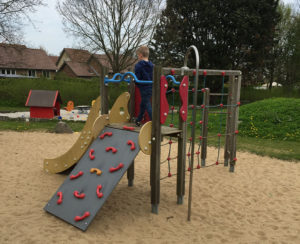 Klatrestativ i Vorrevangsparken