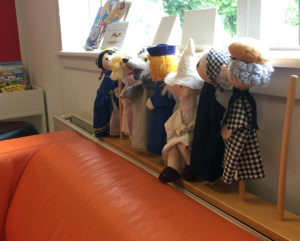 dukketeater på Højbjerg Bibliotek
