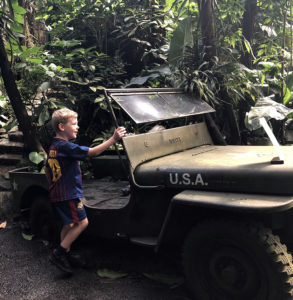 Jeep i Randers Regnskov