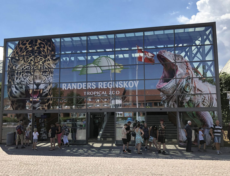 Randers Regnskov hovedindgang