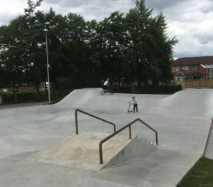 På besøg hos Galten Skatepark