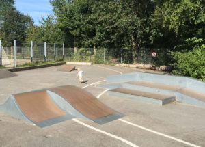 skåde skole skateområde