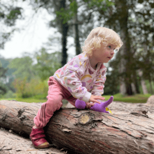 Ellie i parken