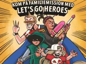 vinterferie 2025 Familiemission med Let's go Heroes