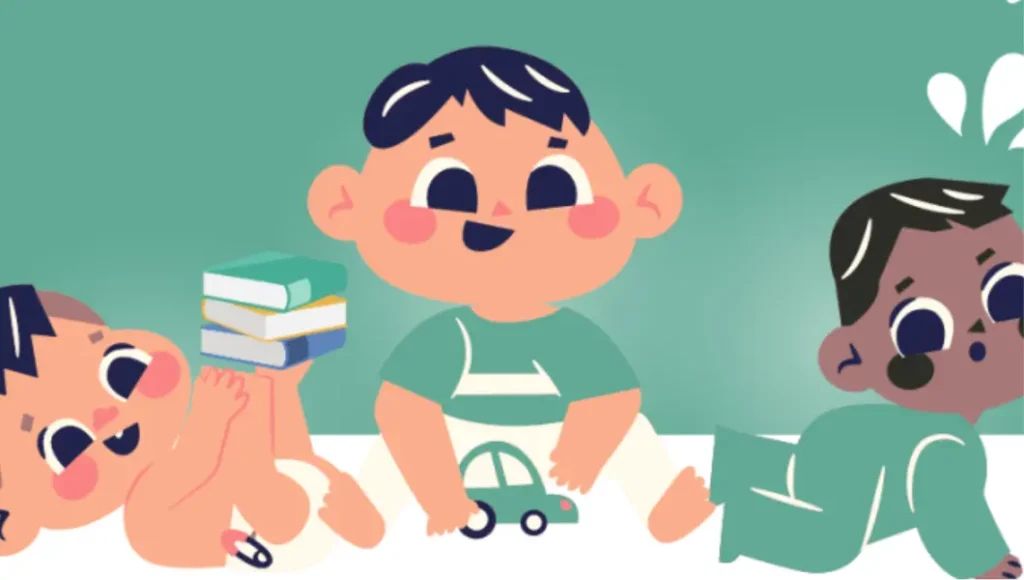 Baby på biblioteket