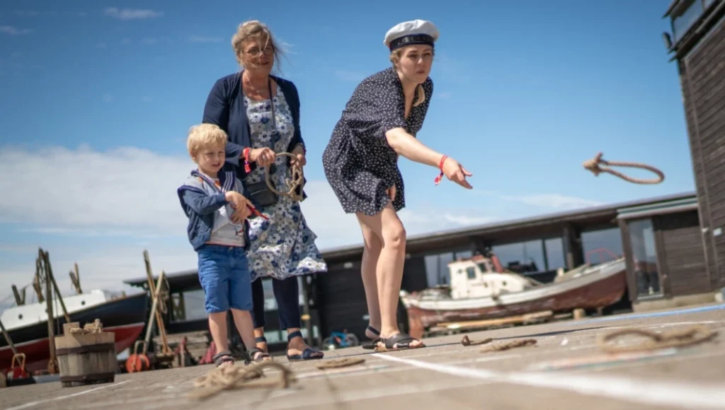 Fregatten Jylland i påsken 2025