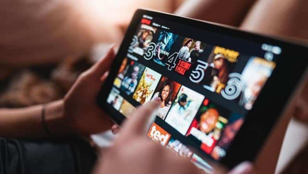 Film streaming på turen