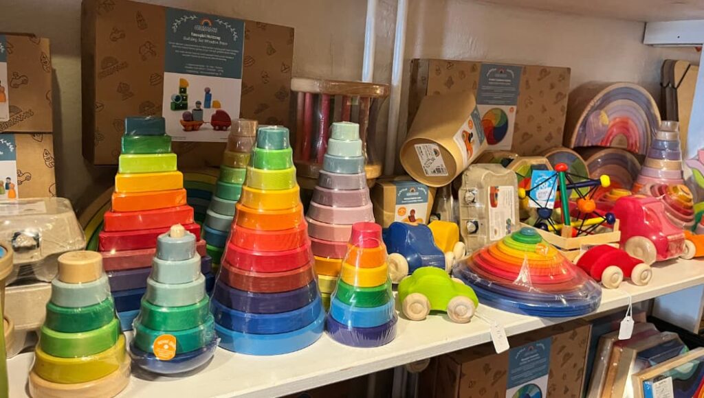 Trælegetøj i Askeladen