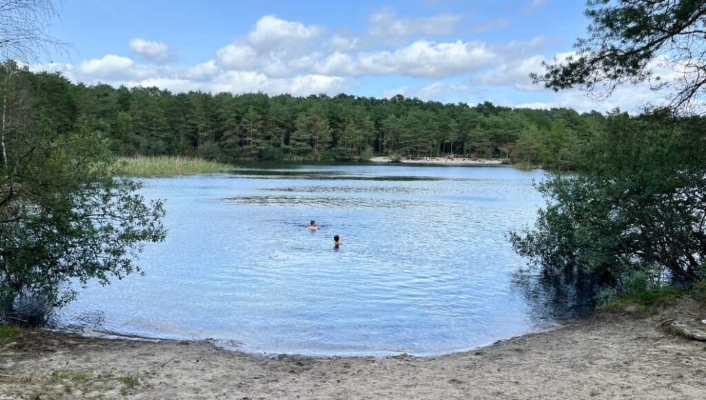 Den kunstige sø i Silkeborg