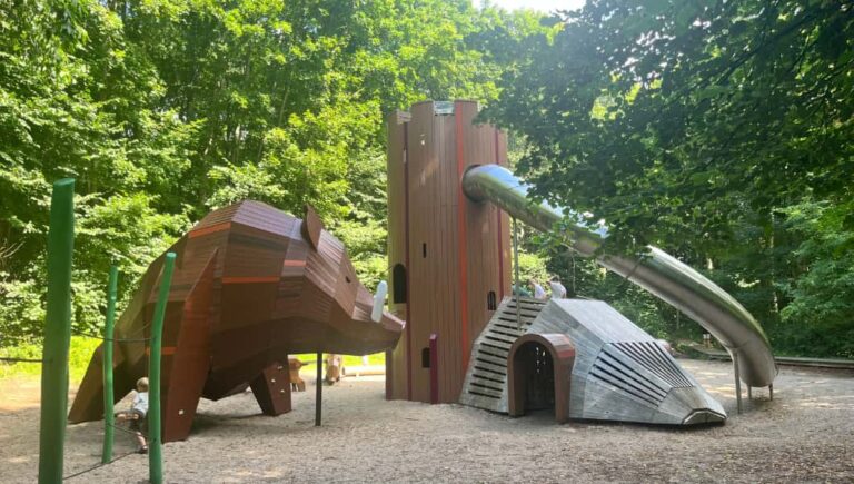 Viking legepladsen ved de fem halder