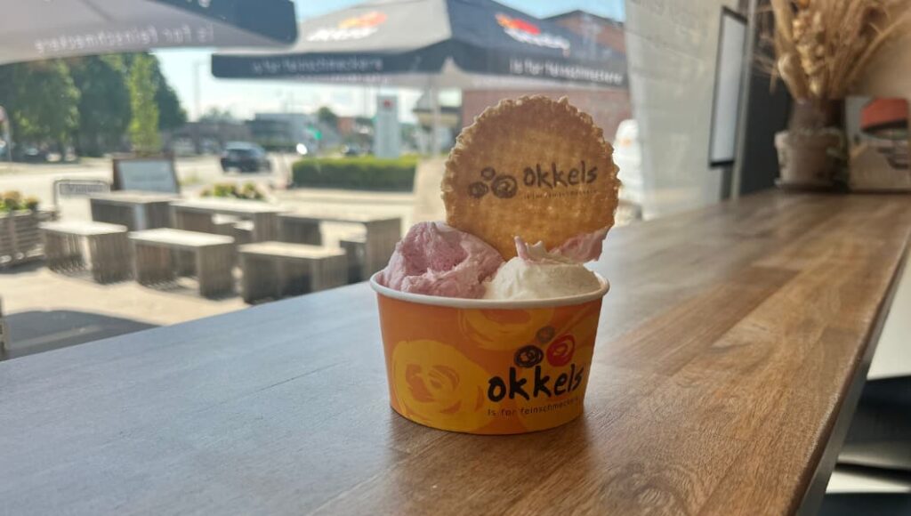 På besøg hos Okkels Is i Risskov