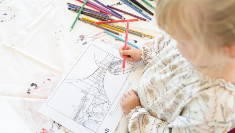 Efteraarsferie på ARoS - tegne og male