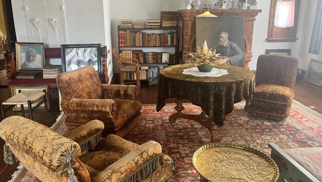 Familie tur til Anna og Michael Anchers hus i Skagen