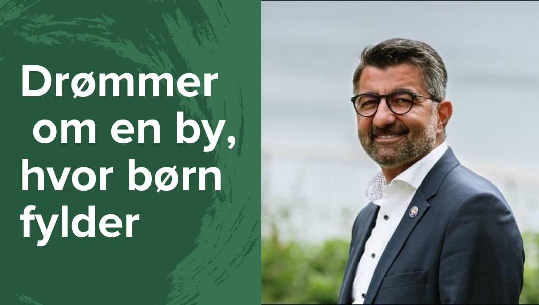 Bünyamin Bünyamin Simsek vil gøre Aarhus til en mere børnevenlig by