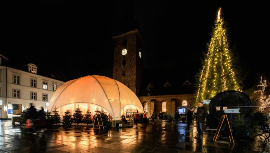 Jul i Horsens på torvet