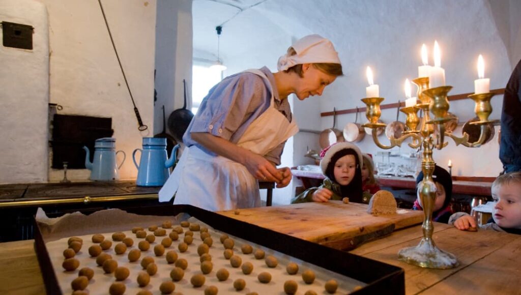 Jul på Gammel Estrup