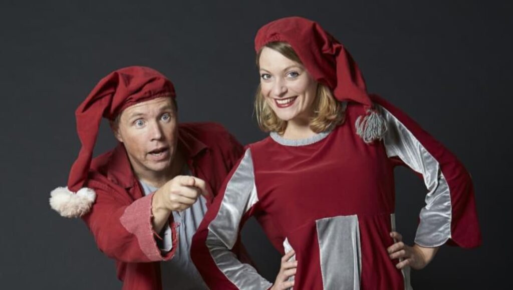 Juleteater og hygge med nisser på Aarhus bibliotekerne